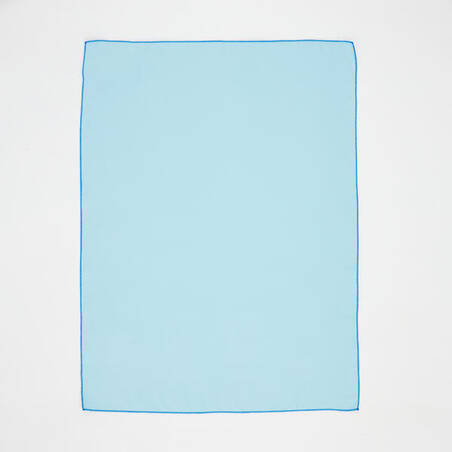 Handuk Renang Mikrofiber Ukuran M - 60 x 80 cm - glacier blue