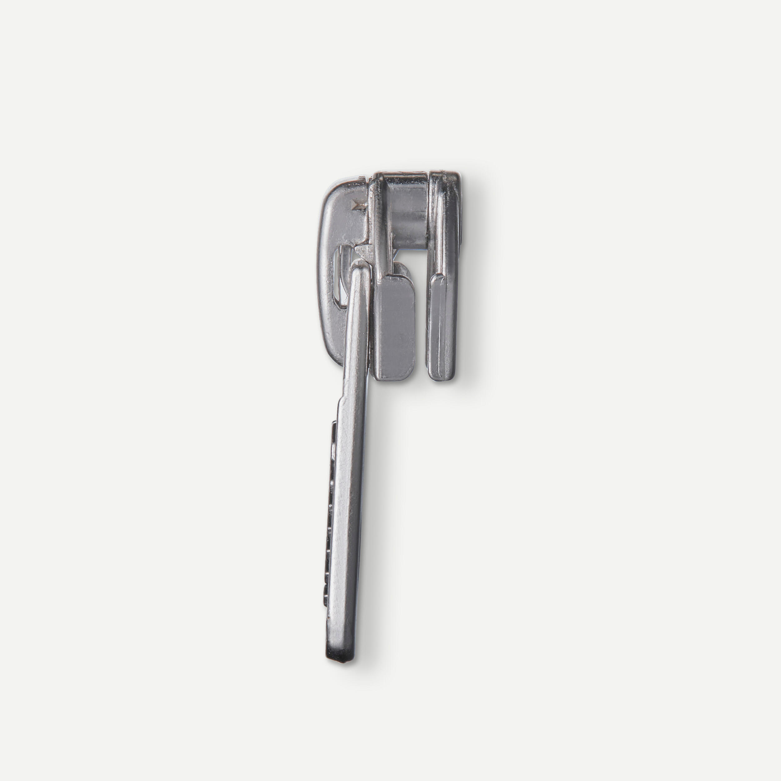 Repairable self-locking slider for 6 mm coil zip. 4/5