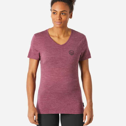 
      Merinoshirt Damen kurzarm - Travel500 
  