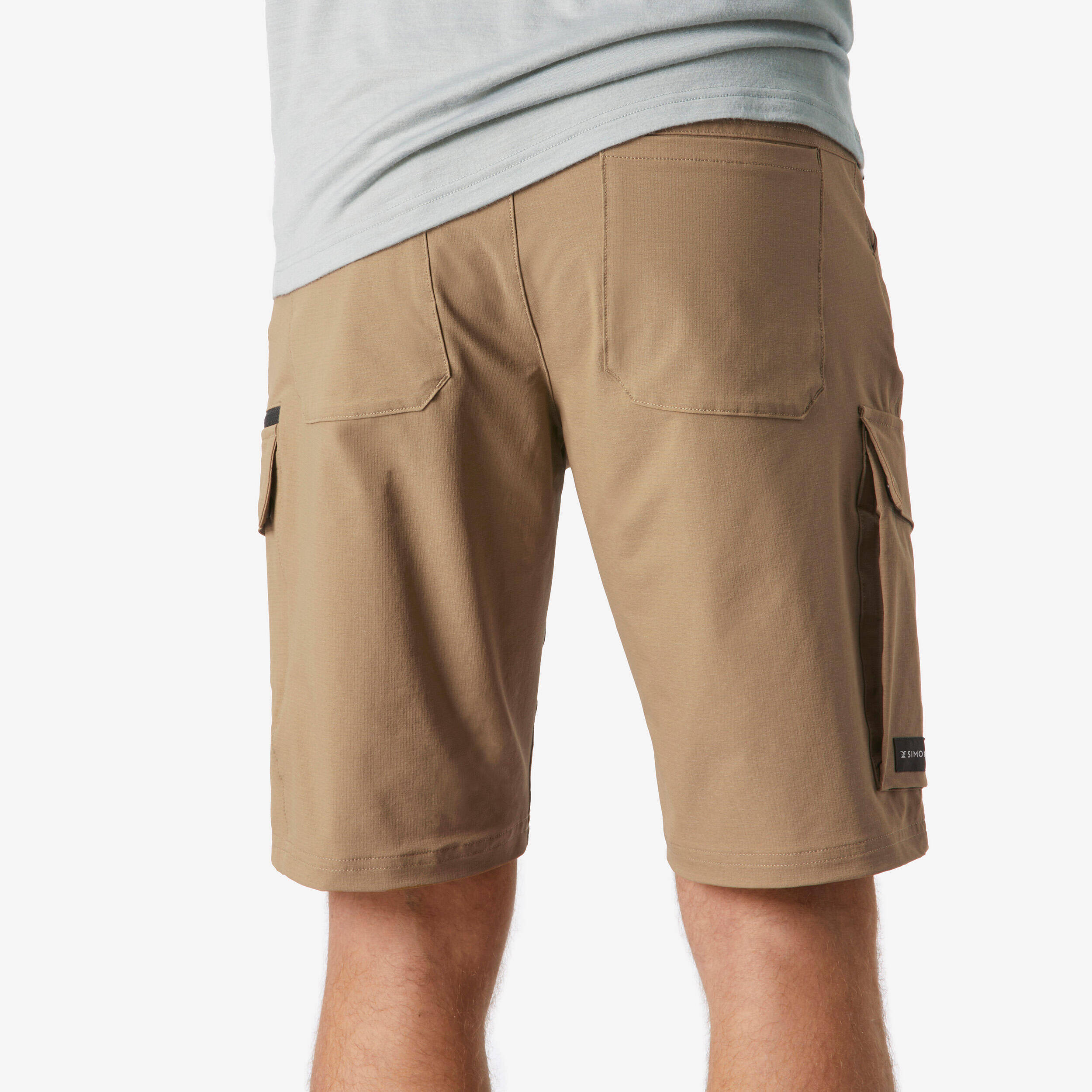 Men Cargo Shorts Ripstop Brown - Travel 900 -  3