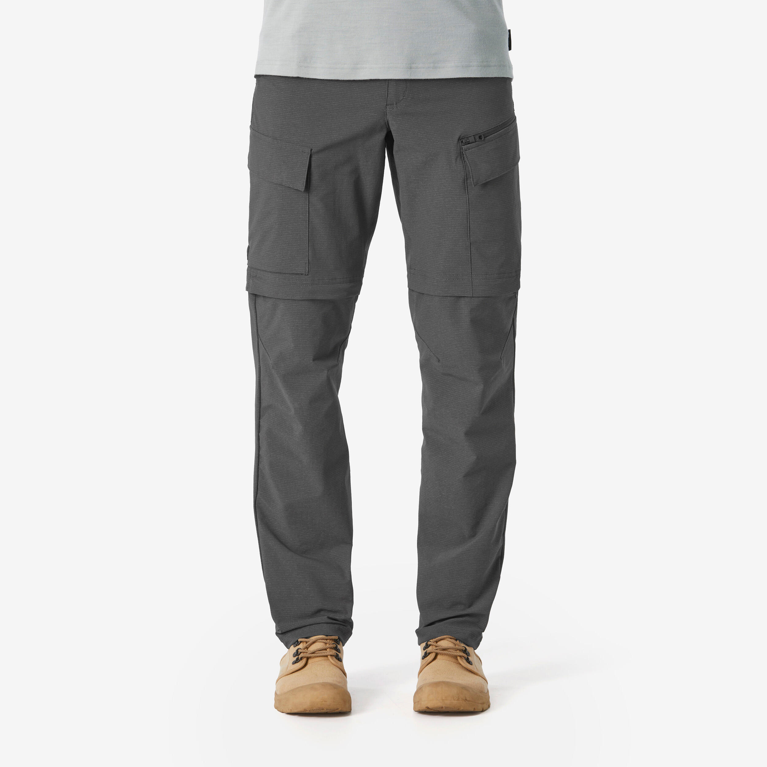Pantalon Modulabil Trekking călătorie TRAVEL 900 Bărbați