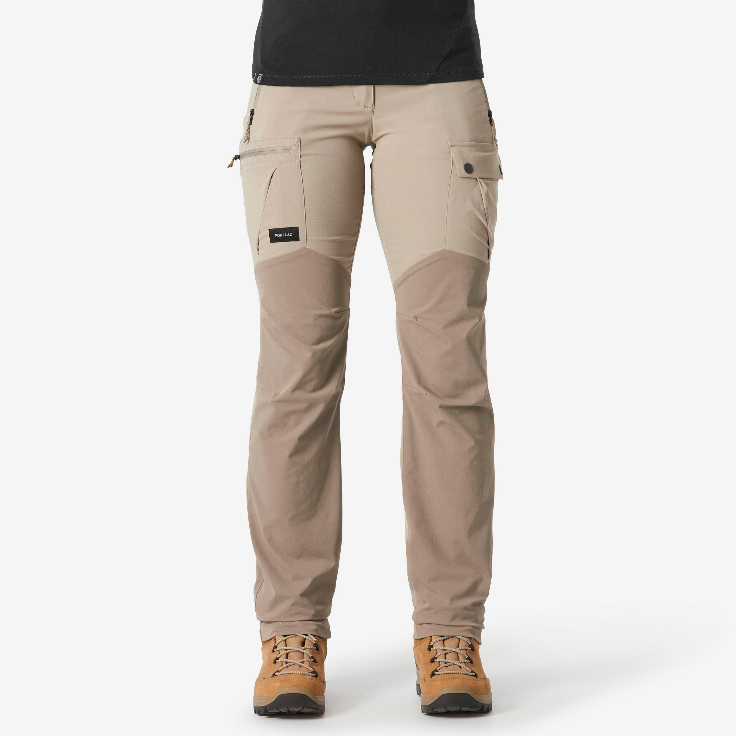FORCLAZ Women’s Durable Mountain Trekking Trousers - MT500