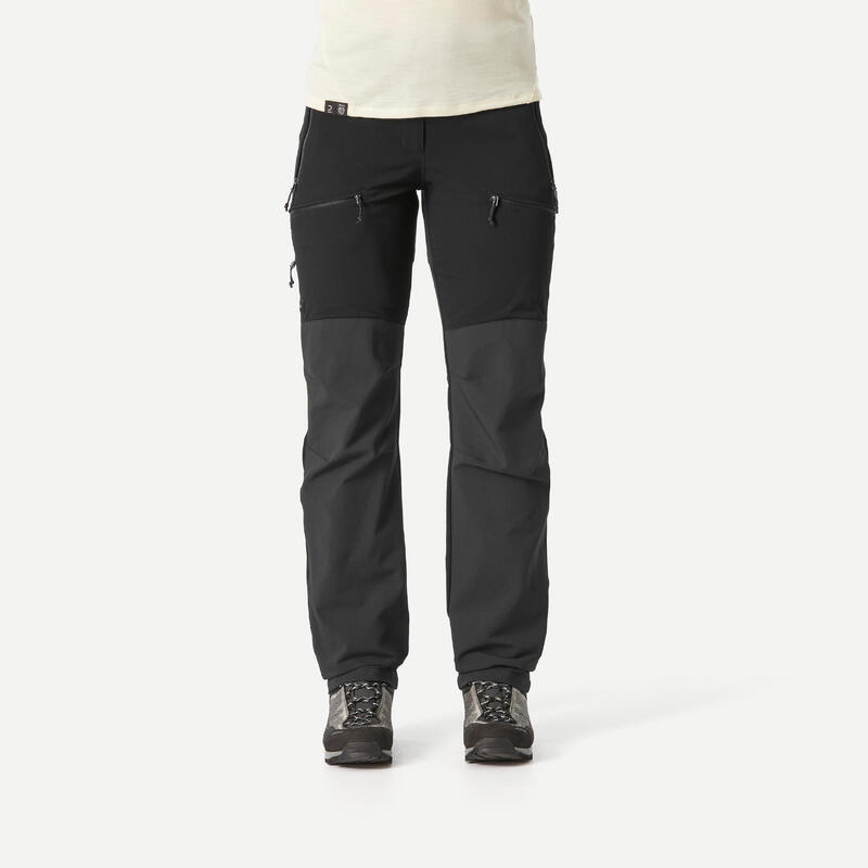 Pantalon de trek montagne déperlant Femme - MT900