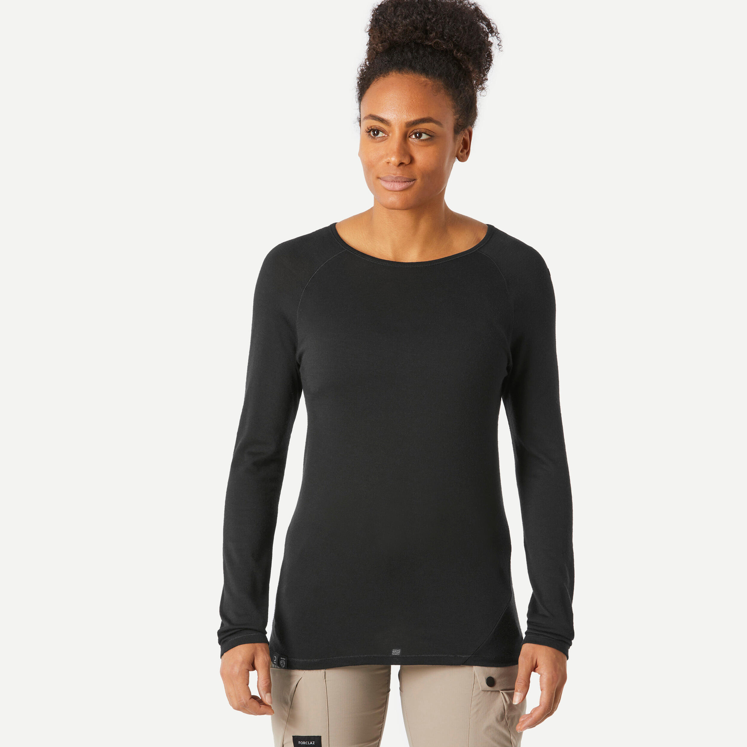 T shirt manche longue femme shop basic