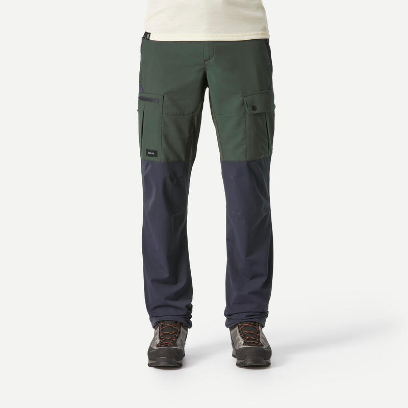 Pantalon de trekking la munte rezistent MT500 maro bărbați