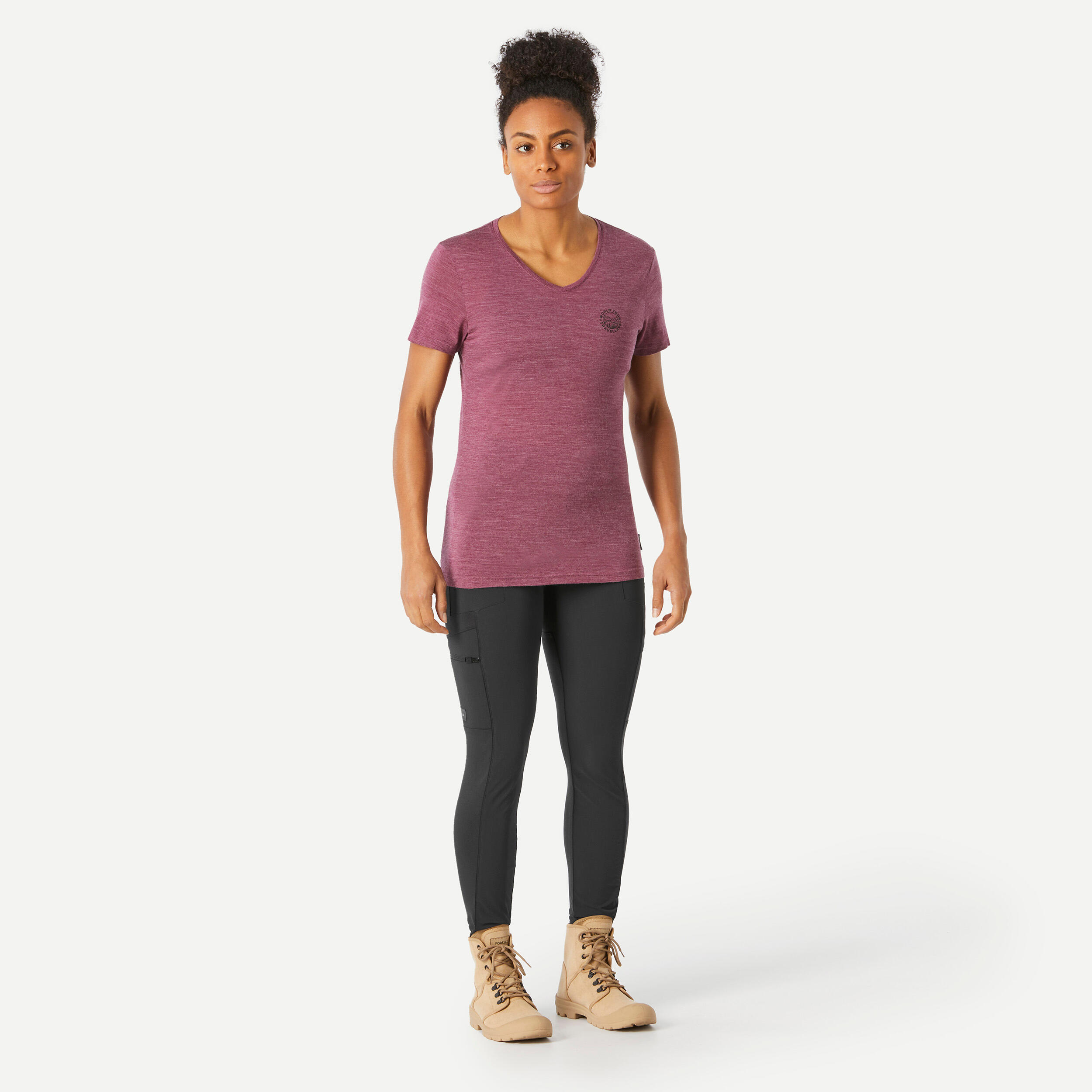 T-shirt en laine mérinos femme, Merino Fresh - SIMOND