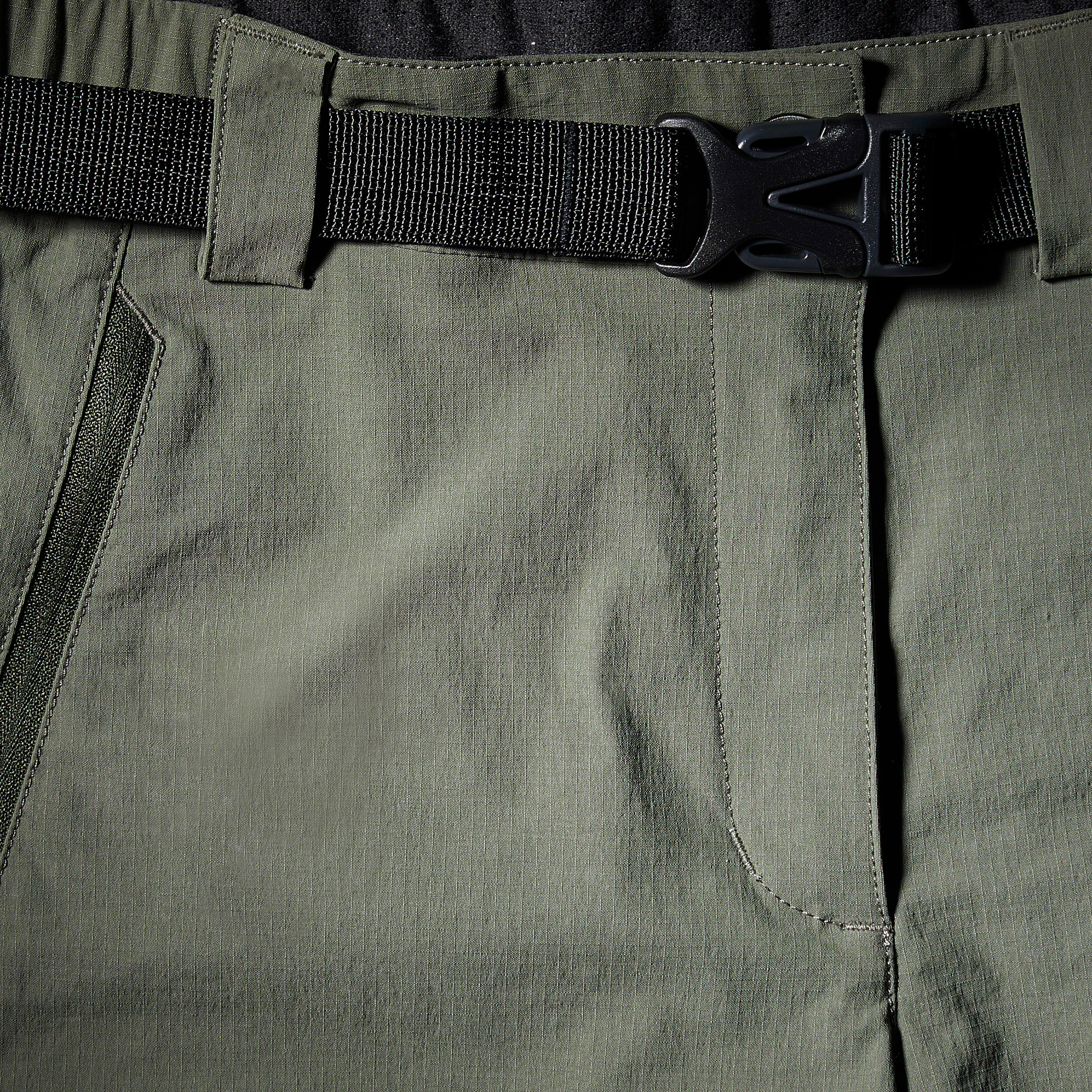 Women Trekking Shorts MT500 Khaki