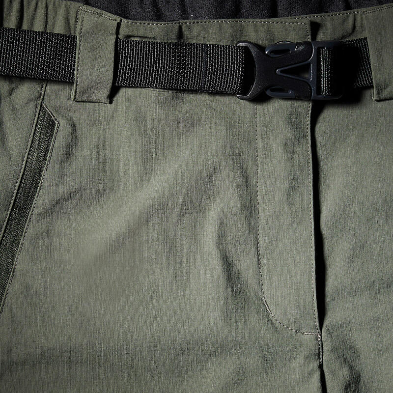 Kadın Outdoor Trekking Şort - Haki - MT500