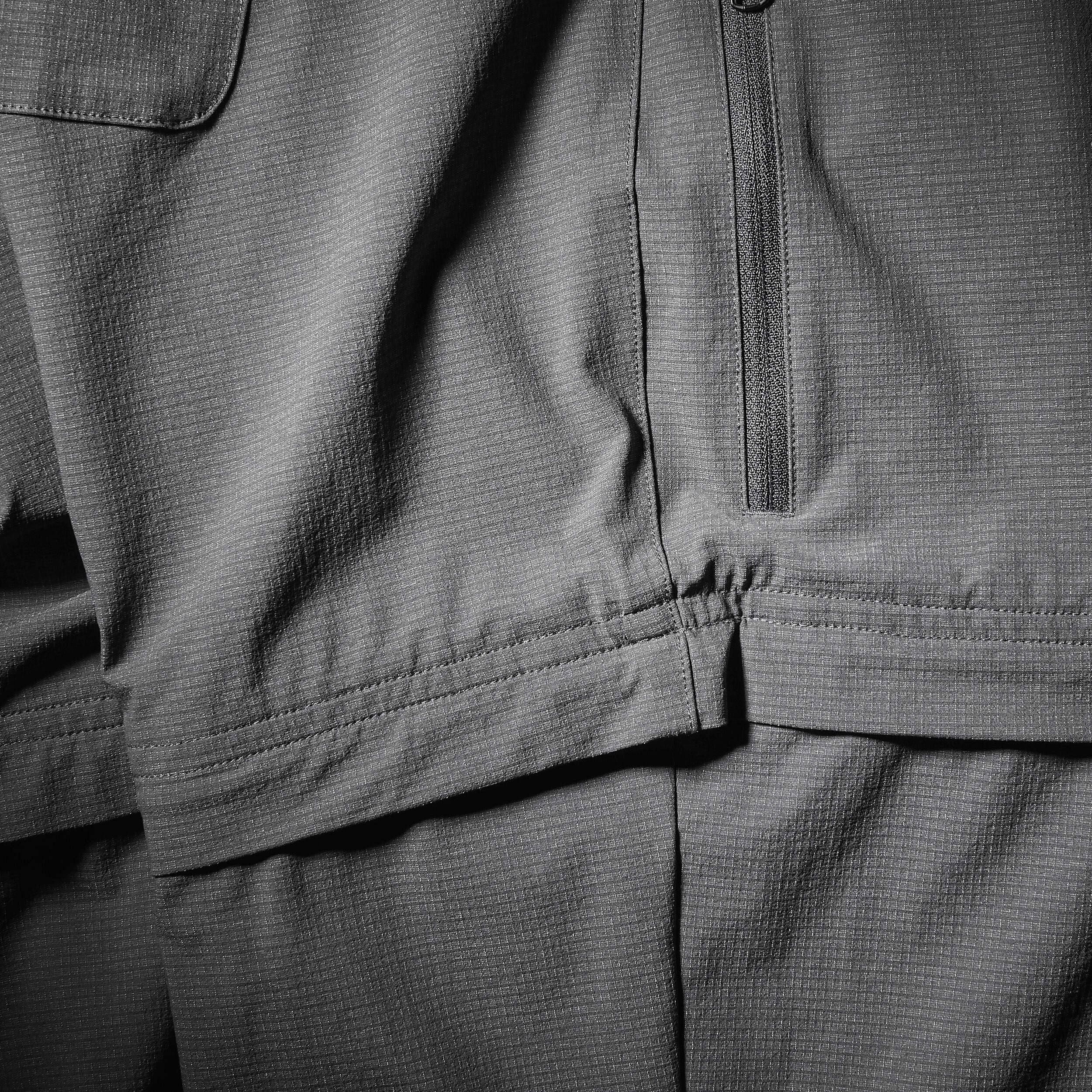 Men’s 2-in-1 Convertible Trekking Trousers - Trek900 Convert. - Grey 7/8