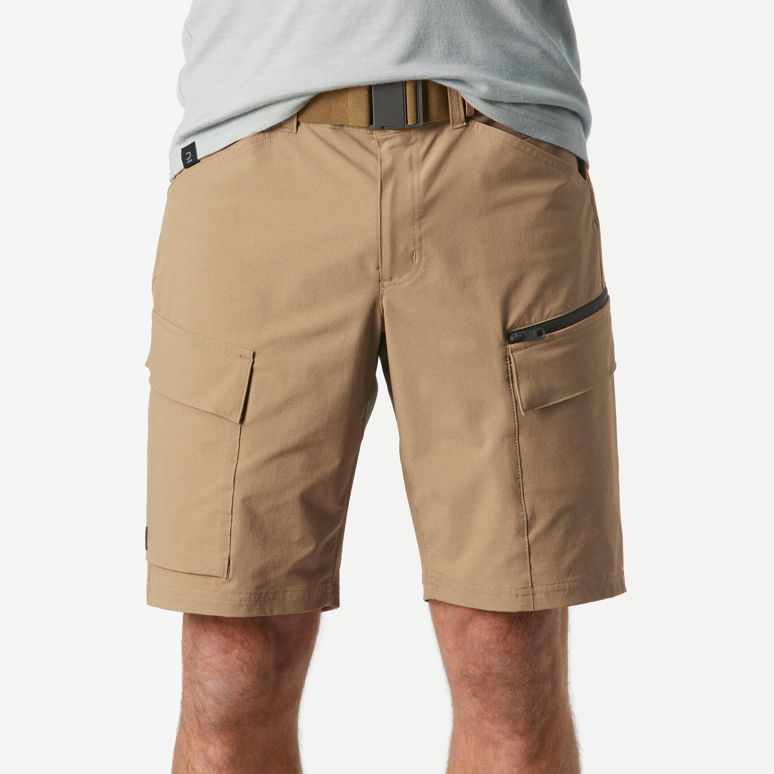 FORCLAZ Men’s Shorts - Travel 900 Brown