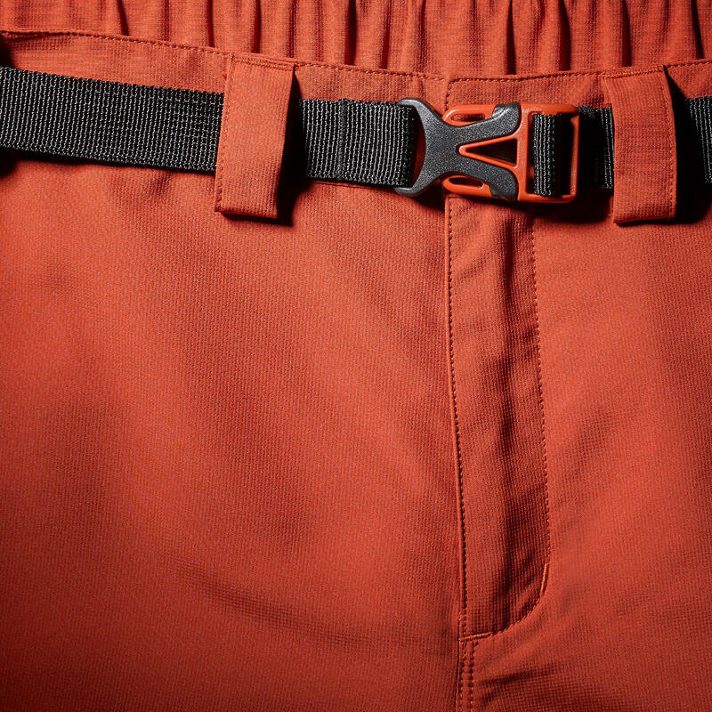 Erkek Outdoor Trekking Pantolonu - Turuncu - MT500