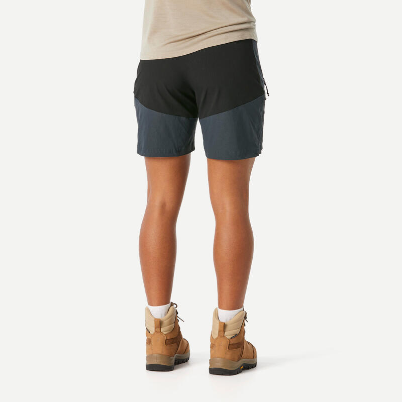 Short trekking donna MT500 blu notte