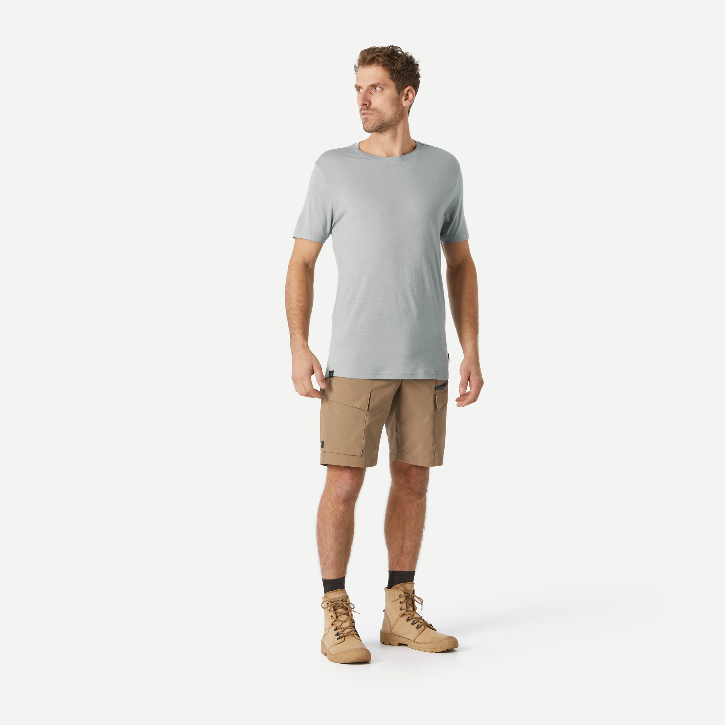 Men’s Shorts - Travel 900 Brown 3/5