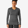 Women's Trekking & Travel Merino Wool T-Shirt - TRAVEL 500
