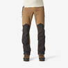 Men Stretchable Wind and Water Resistant Trekking Pants Brown - MT900