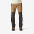 Men Stretchable Wind and Water Resistant Trekking Pants Brown - MT900