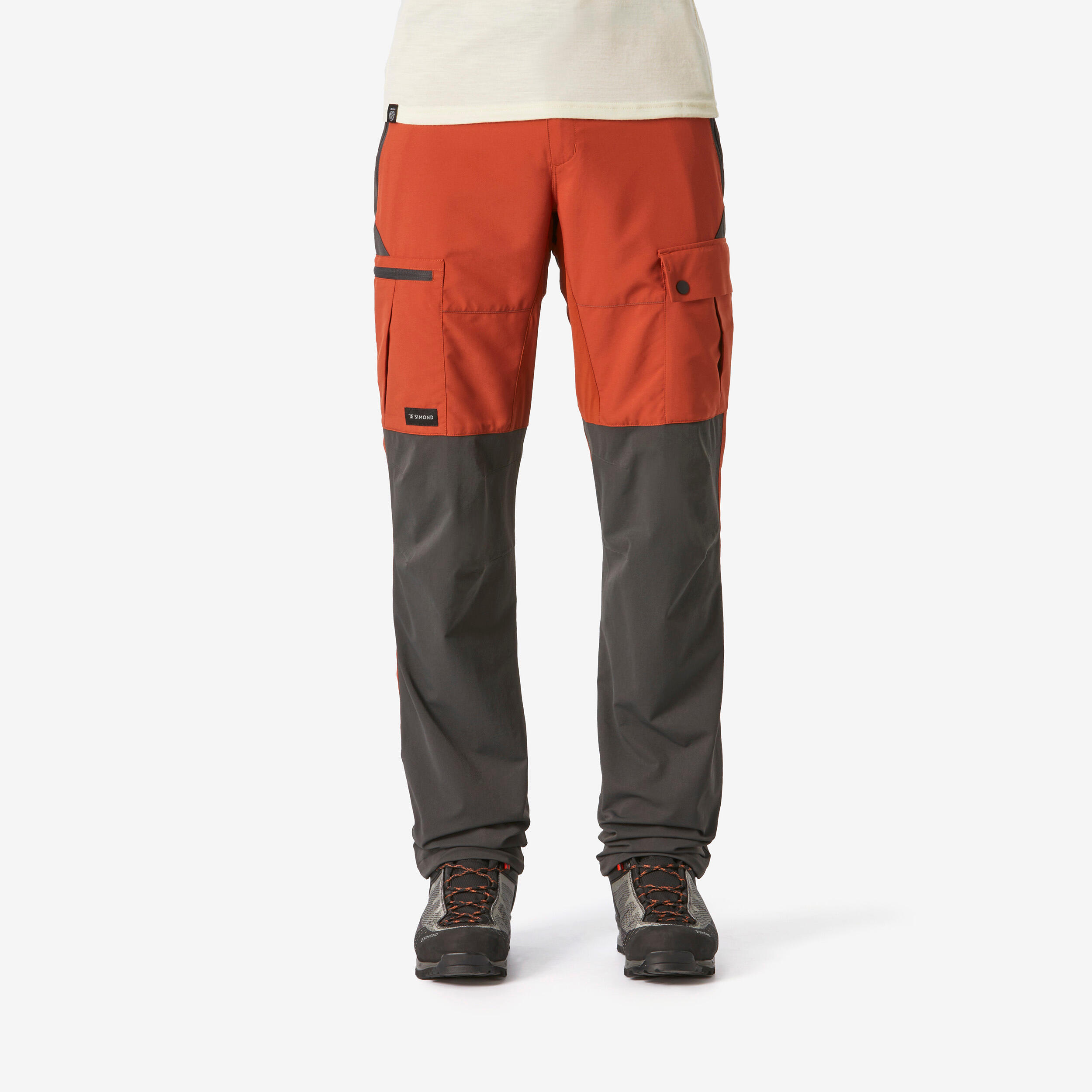 Simond Men’s Trekking Trousers MT500- Orange