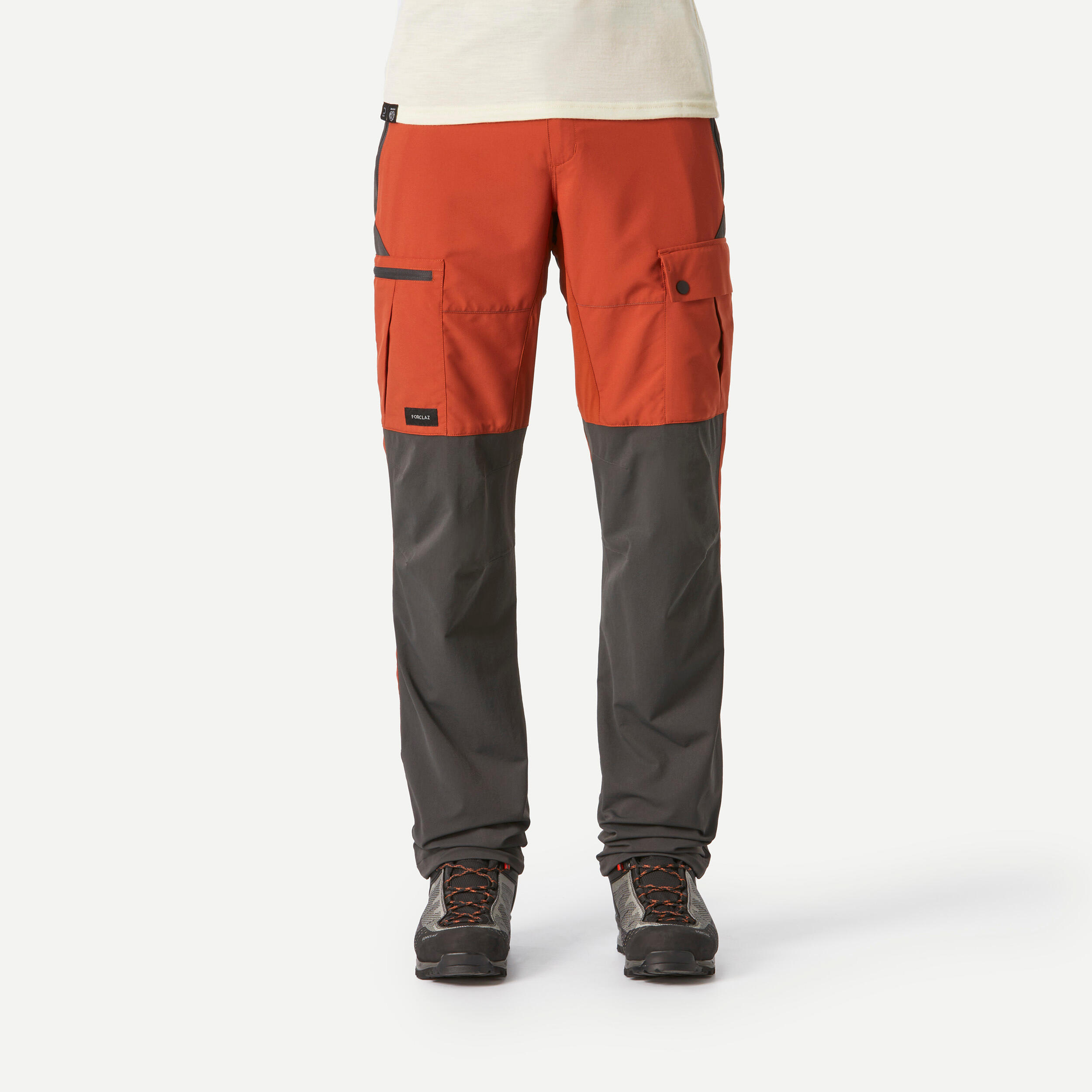 Uomo Pantaloni da trekking di montagna resistenti - MT500