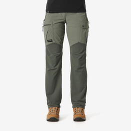 Pantalon résistant de trek montagne - MT500 - Femme - Vert