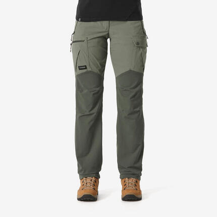 Pantalon résistant de trek montagne - mt500 - femme