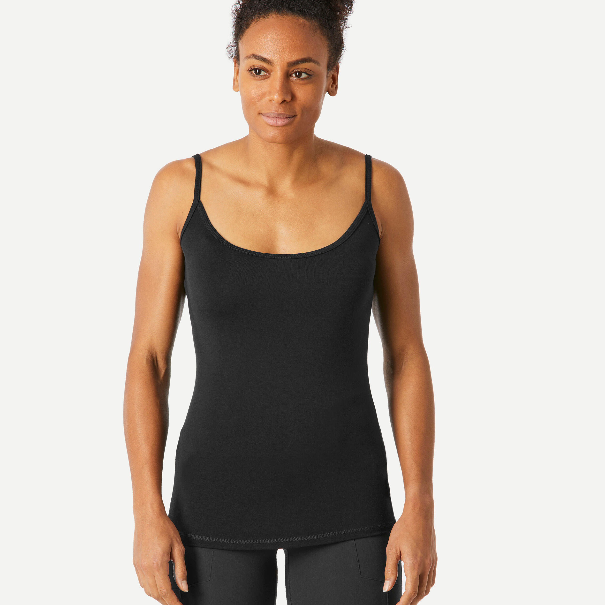 Camisole de sport femme – FTA 520 kaki - [EN] golden olive green - Domyos -  Décathlon