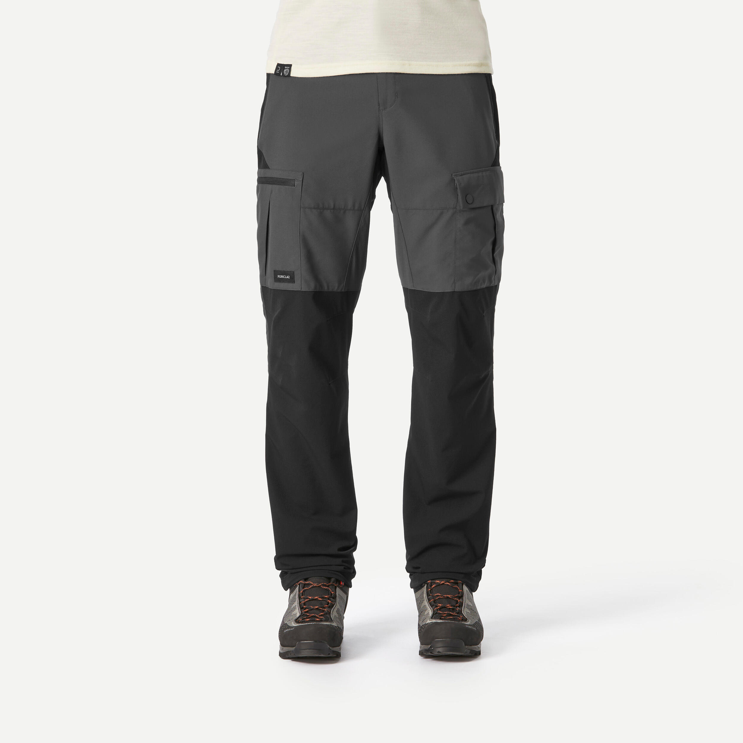 Men Warm Water - Repellent Hiking Trousers - SH 100 ULTRA WARM - YouTube