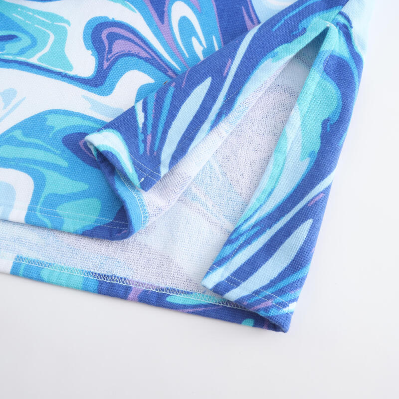衝浪毛巾衣 550－藍色