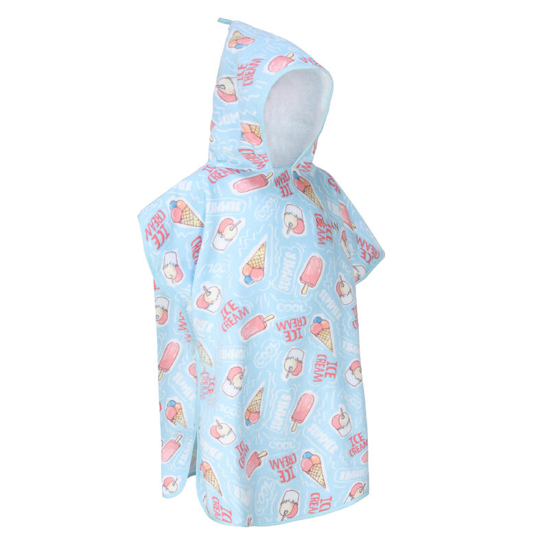 Kids Surfing poncho 500 Ice Cream