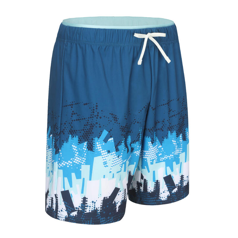 Men's long swimshorts 100 City blue