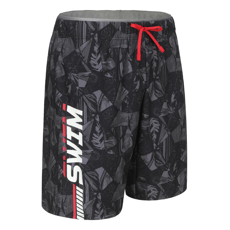 Swimming men SWIMSHORT 100 LONG Geo black