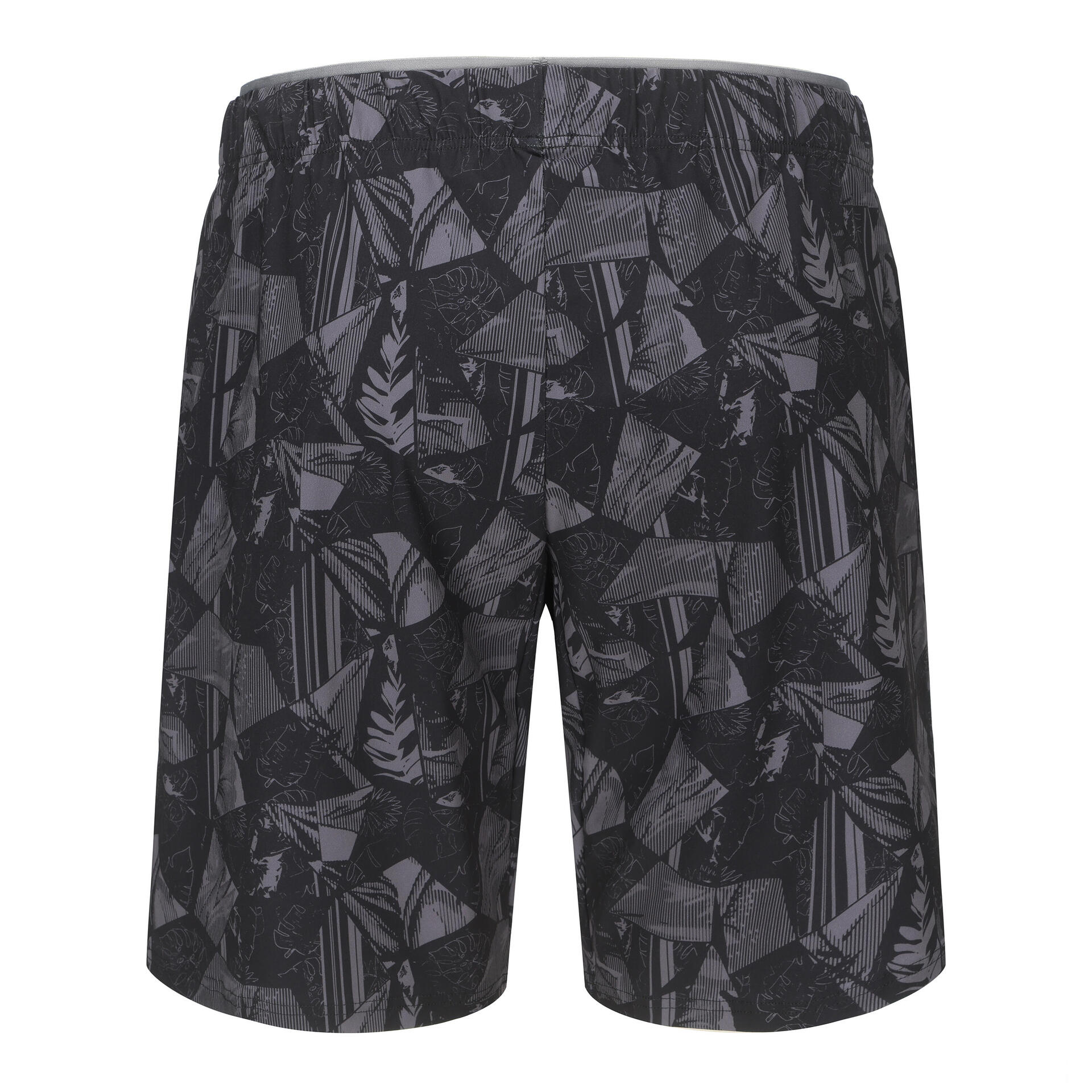 Men’s 100 long swimshorts Geo black