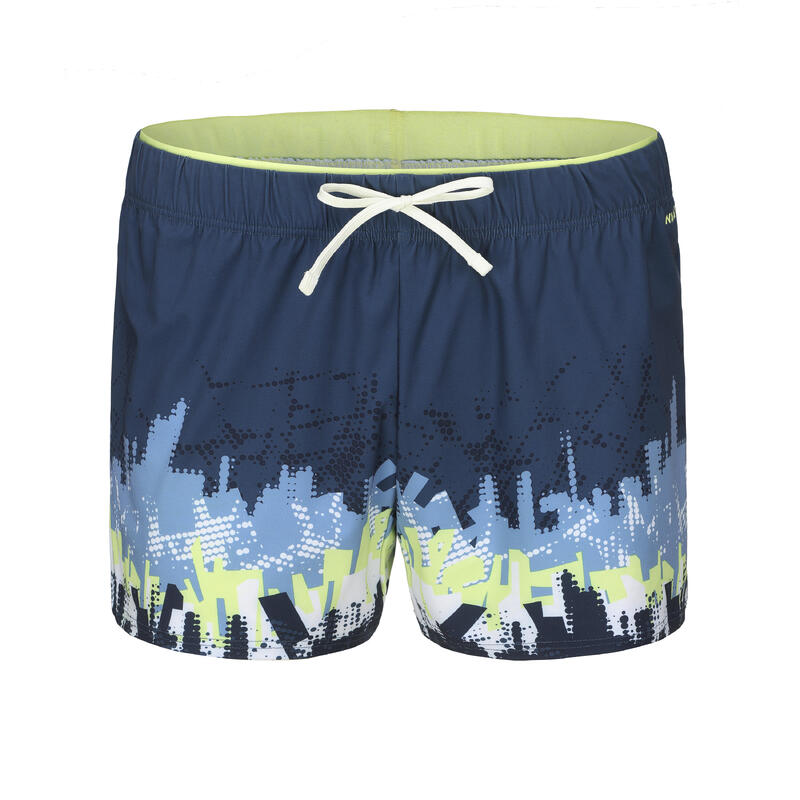 Men's short swimshorts 100 City blue