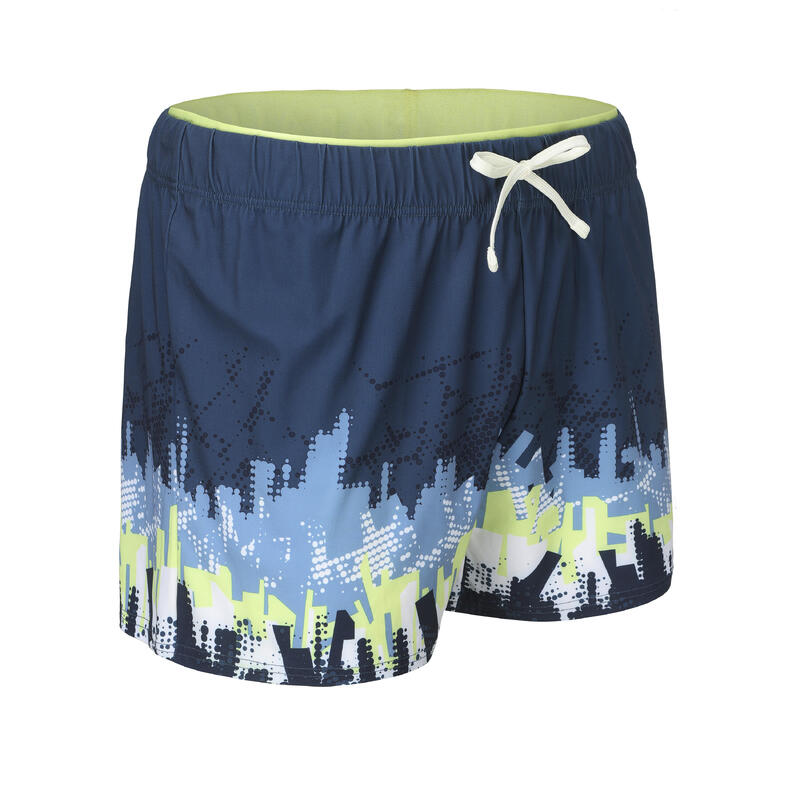 Men's short swimshorts 100 City blue