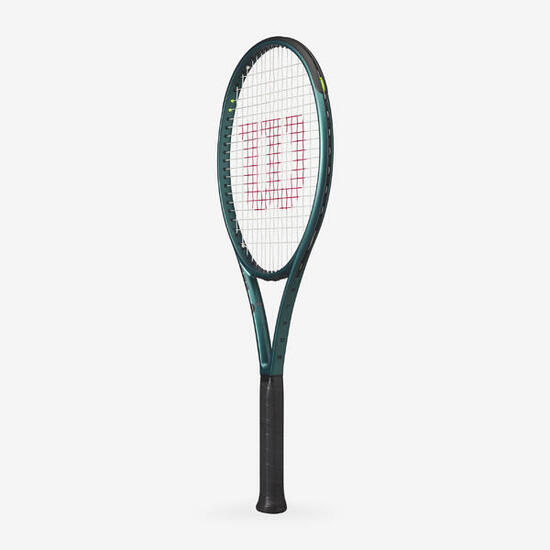Racchetta tennis adulto Wilson BLADE 100 V9 non incordata verde scuro