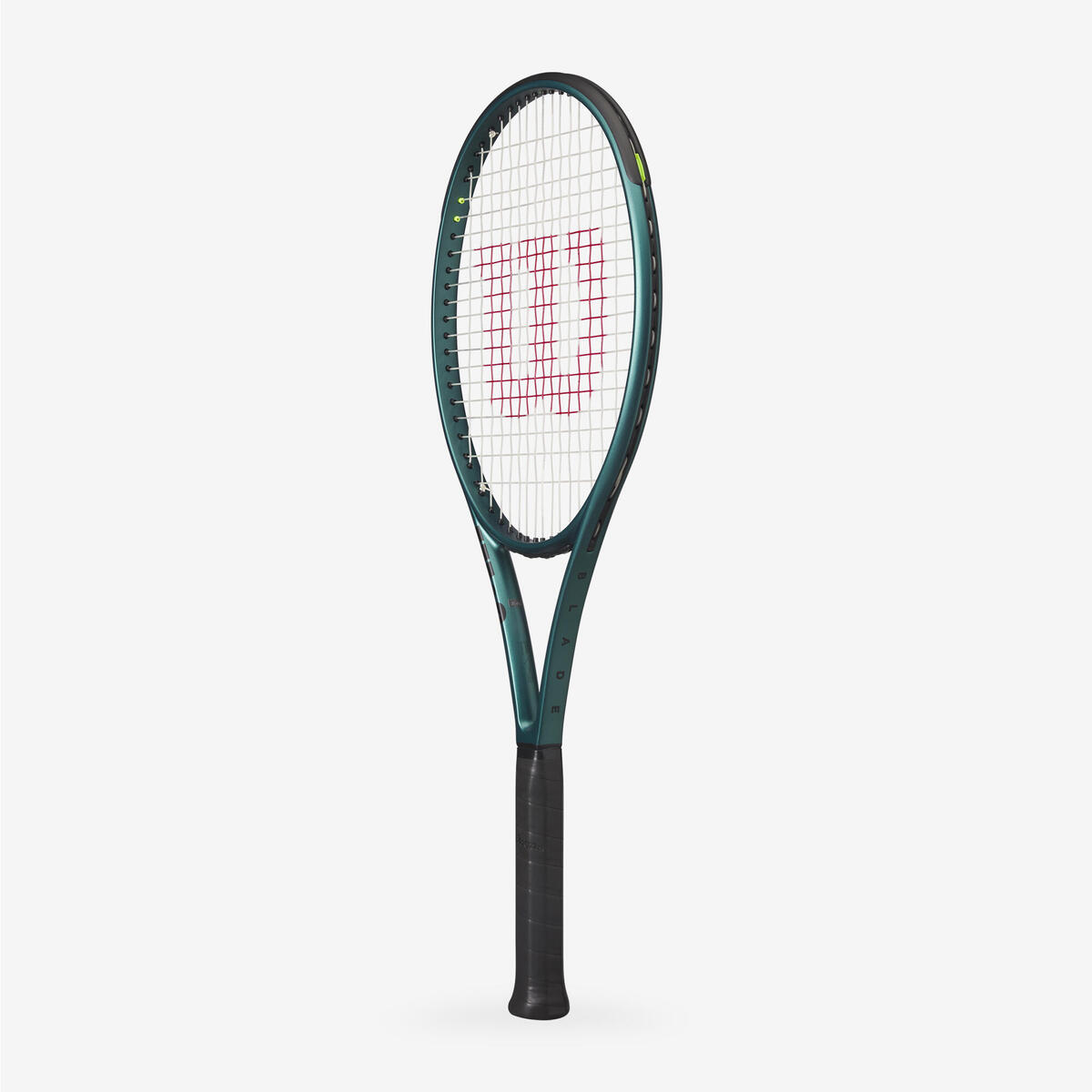 Raquette de tennis Adulte - WILSON BLADE 100 V9 vert foncé 300g non cordée