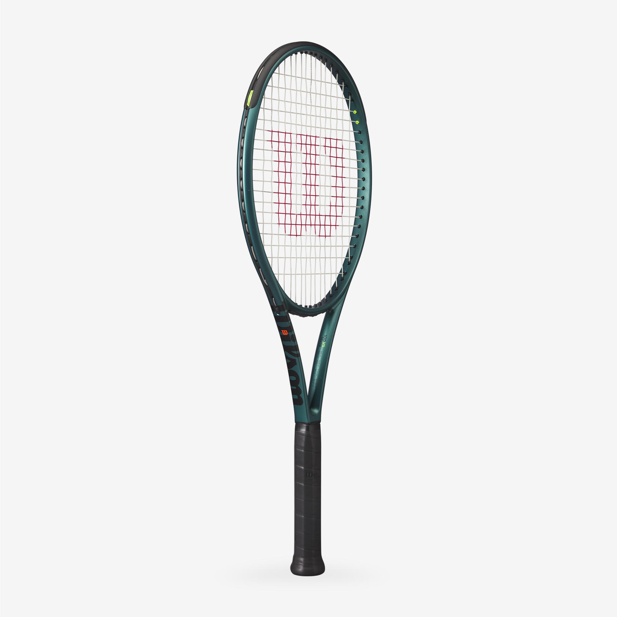 Adult Tennis Racket Blade 100 V9 300 g Unstrung - Dark Green 3/6