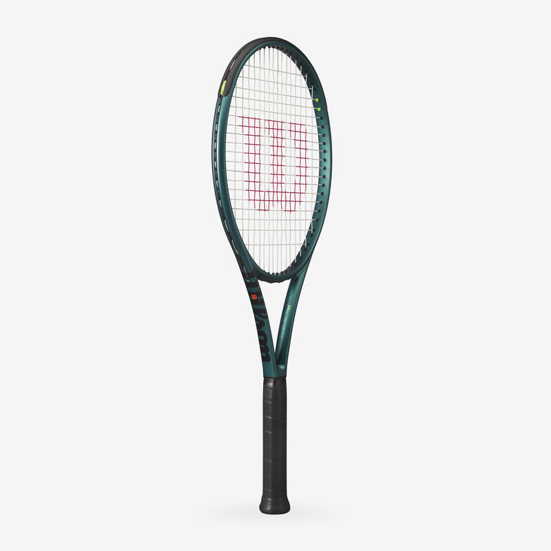 Racchetta tennis adulto Wilson BLADE 100 V9 non incordata verde scuro