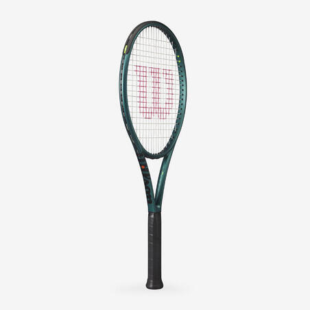Tennisracket - BLADE 100 V9 - 300 g osträngad vuxen mörkgrön 