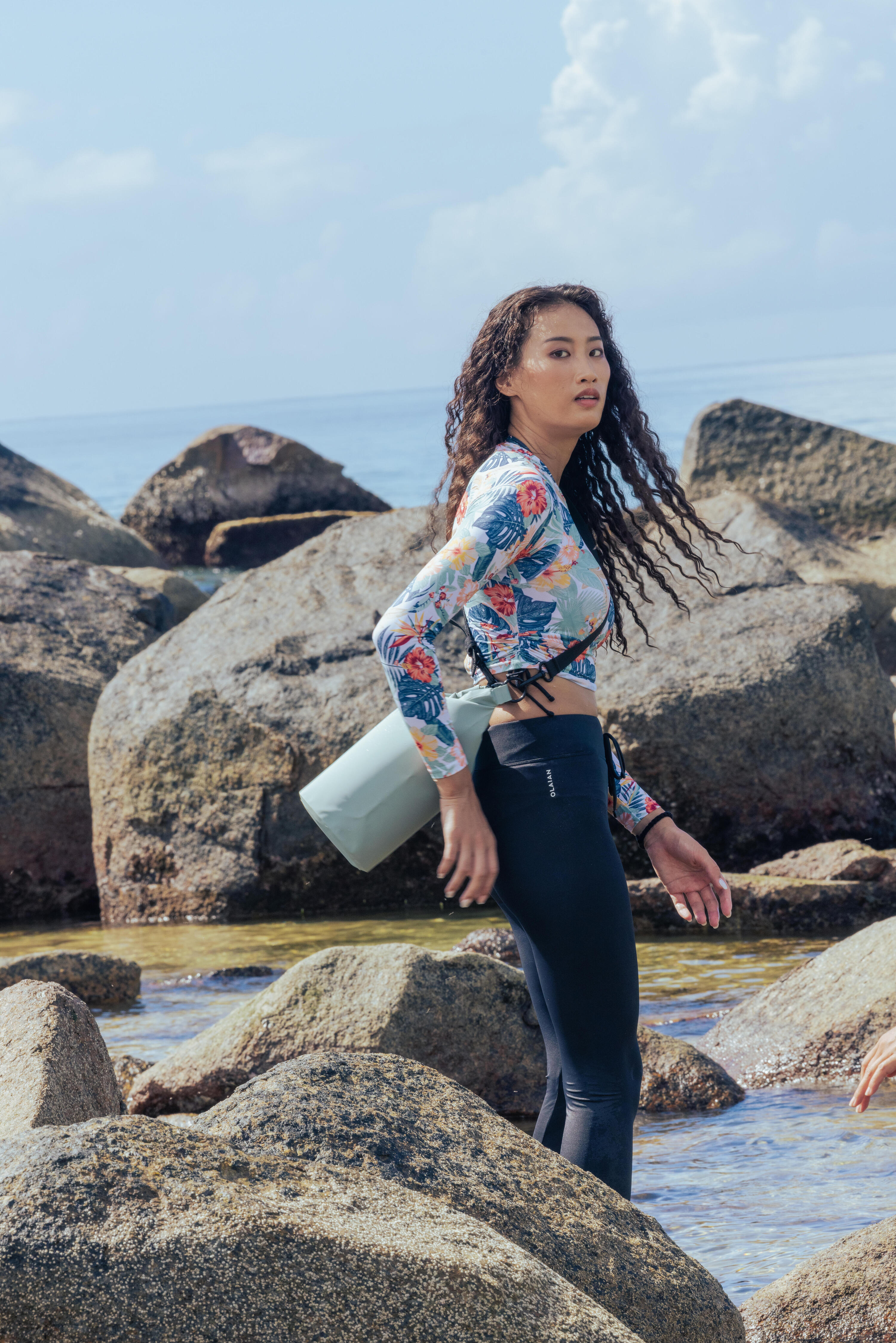 Sac étanche IPX6 5L kaki 6/6