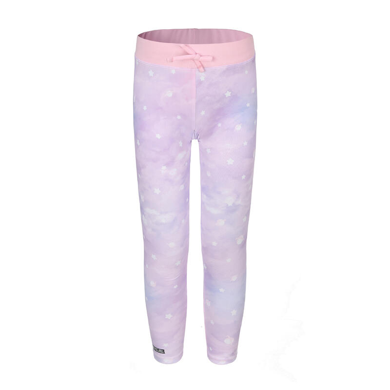 KIDS' SURFING LEGGINGS 500 STAR CLOUD