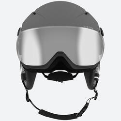 CASQUE VISIÈRE DE SKI ADULTE - H350 - GRIS