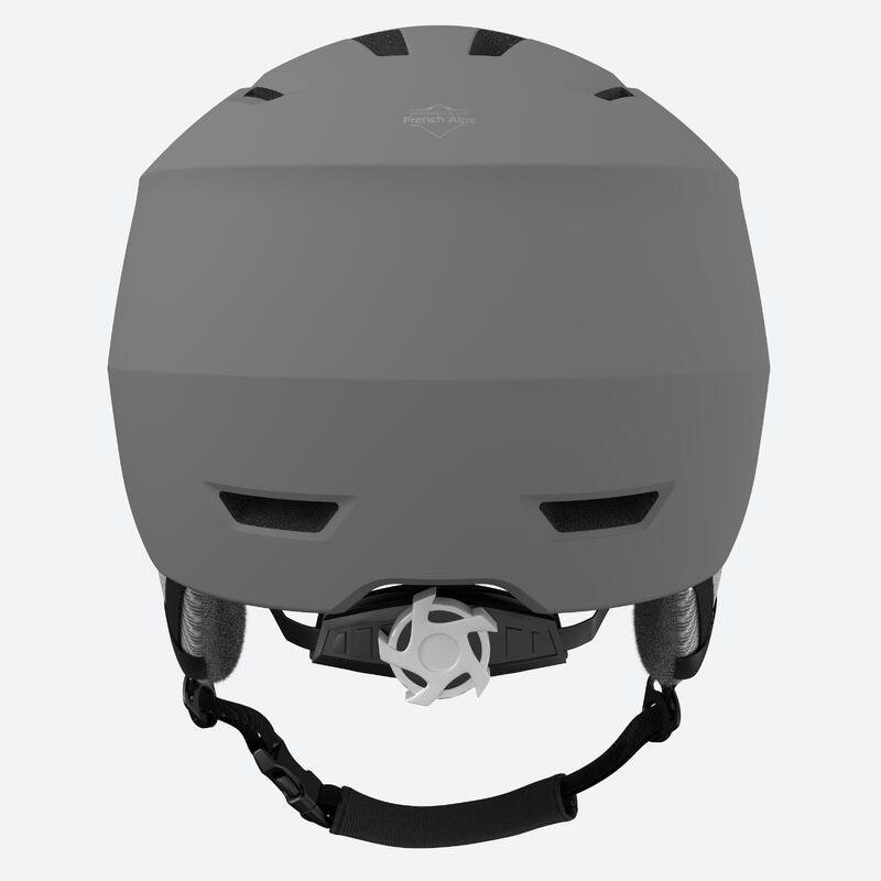 Lyžařská helma se zorníkem H350 šedá