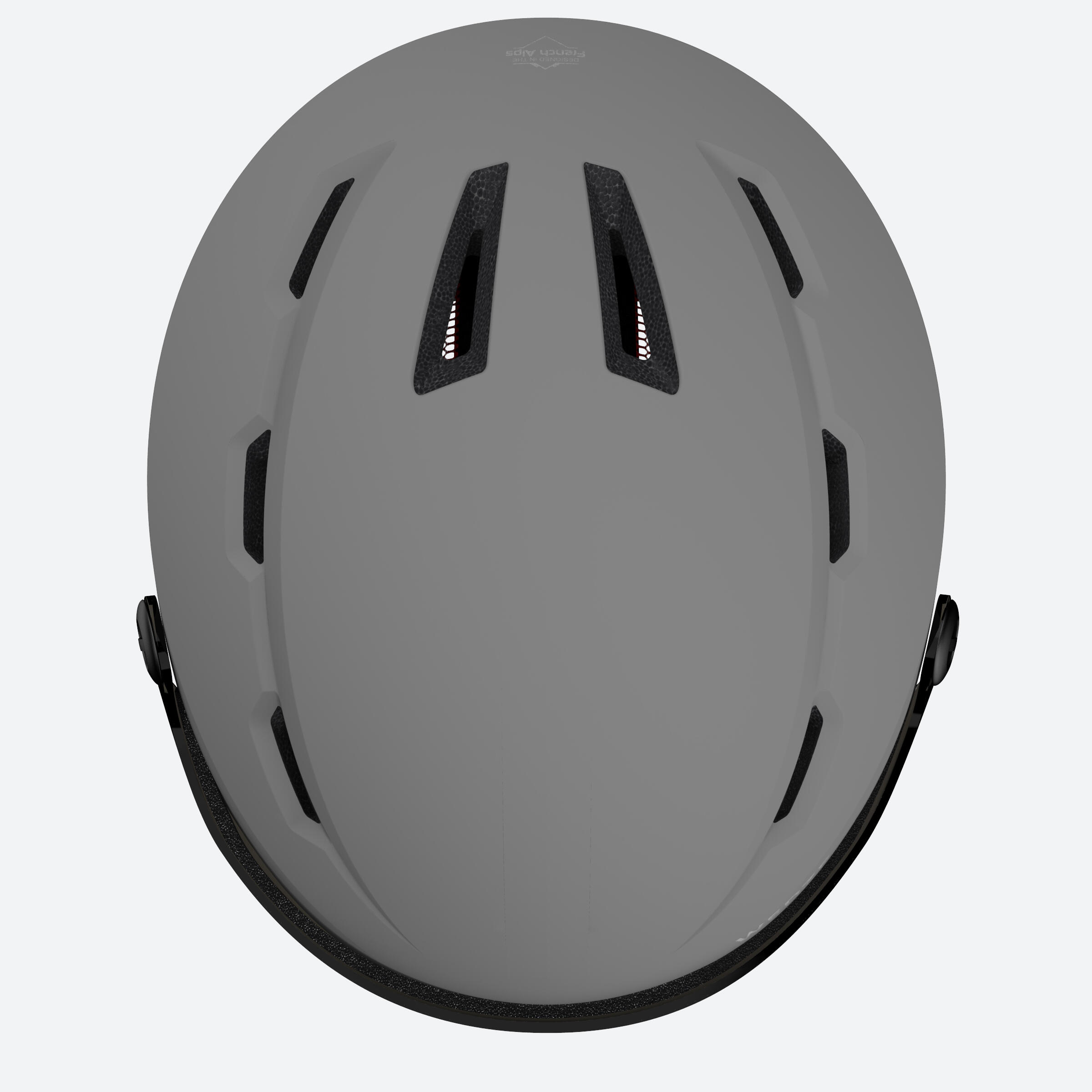 ADULT SKI HELMET-H100-GREY 7/7