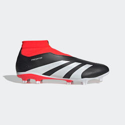 ADIDAS Predator 24 League FG Laceless voetbalschoenen zonder veters zwart/rood