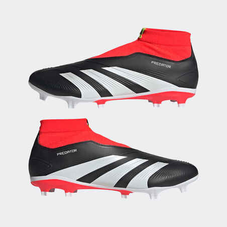 Adult Predator League Laceless Firm Ground Football Boots