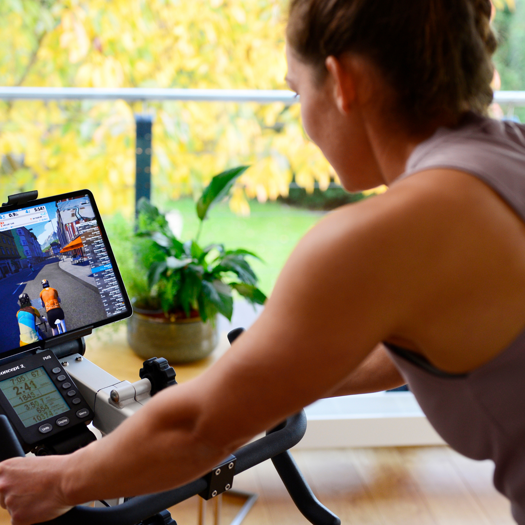 allenamento spin bike
