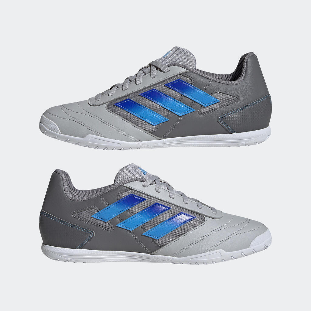 Damen/Herren ADIDAS Hallenschuhe Futsal - Super Sala IN grau/weiss