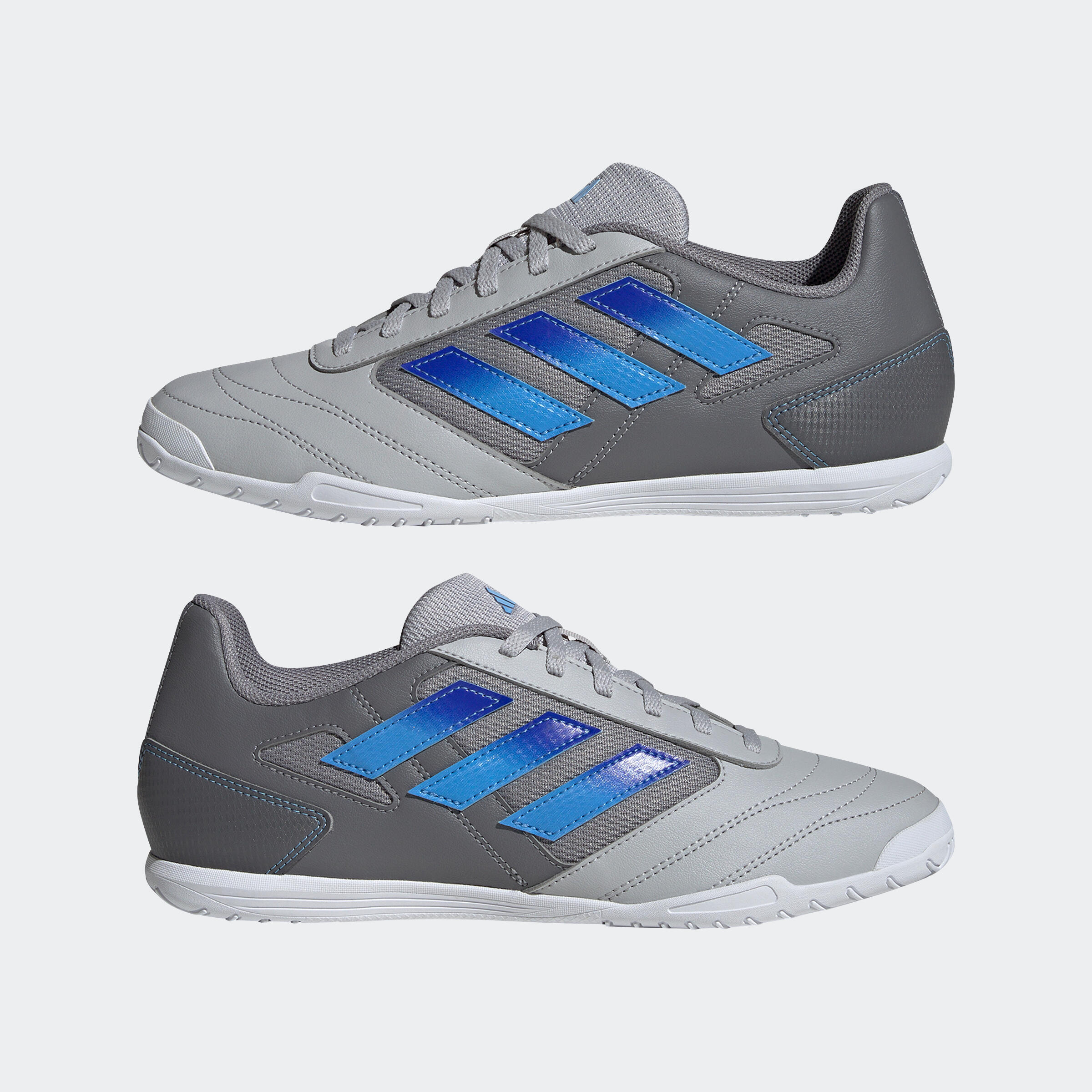 adidas Super Sala Futsal Adulto Bianco Grigio