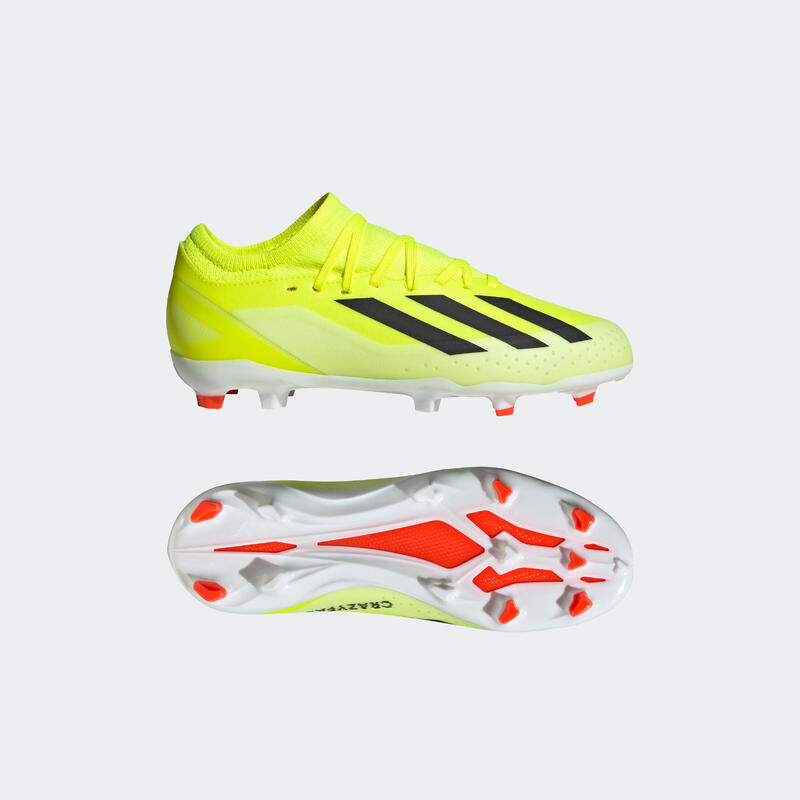 ADIDAS X Crazyfast League FG kind voetbalschoenen geel