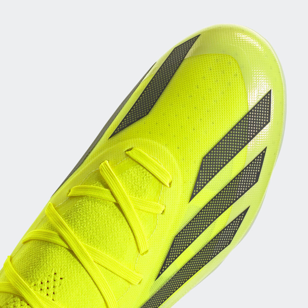 Damen/Herren Fussball Nockenschuhe FG - ADIDAS X Crazyfast Pro Solar Yellow 2